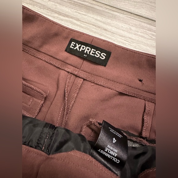 Express Columnist Mid Rise Ankle Pant - Picture 2 of 2
